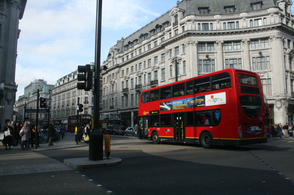 Åk buss i London
